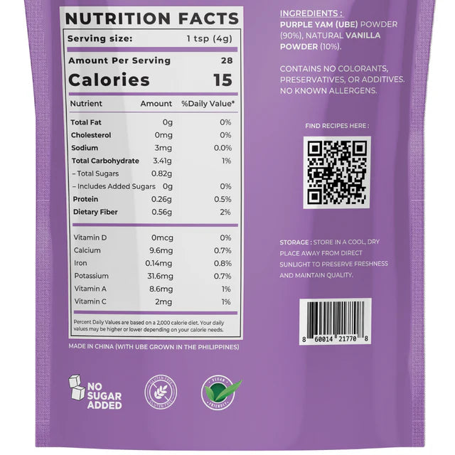 Natural Ube Powder
